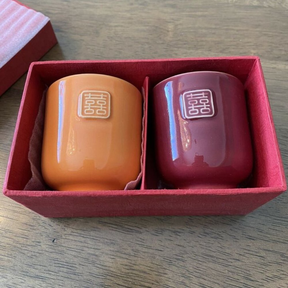 New : Chinese tea cups